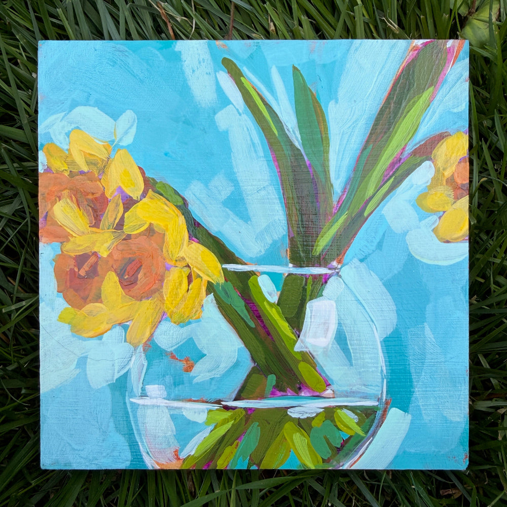 Daffodils in water