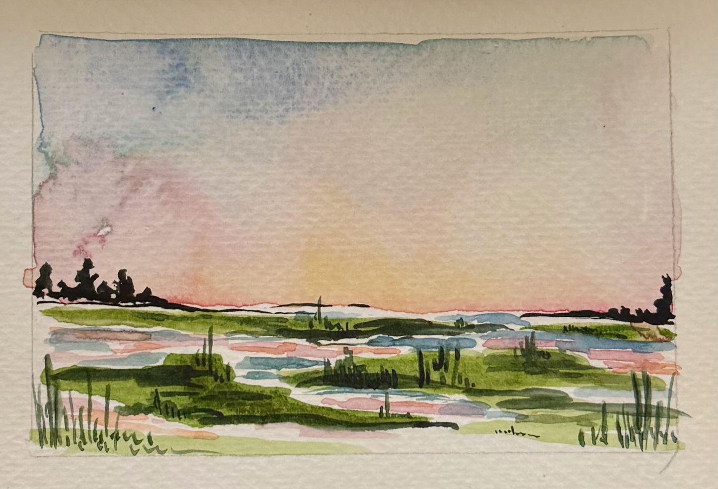 Marsh at Dusk