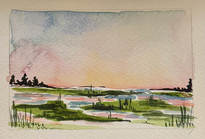 Marsh at Dusk